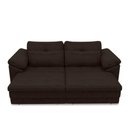 Ver imagem 6 de Sofá Retrátil Elétrico Sala de Estar Nolan Bipartido 215cm Conforto Premium em Couro Marrom Manchado