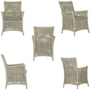 Ver imagem 5 de 4 Poltronas e 1 Mesa Igapó em Alumínio Pintura Fendi Corda Náutica Estofado 8