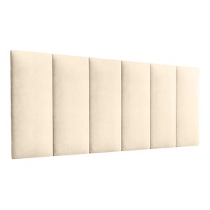 Cabeceira Painel Estofada para Cama de Casal 1,40 - Palha