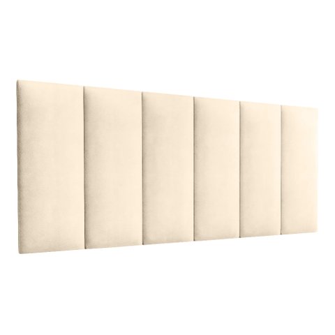 Cabeceira Painel Estofada para Cama de Casal 1,40 - Palha