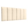 Cabeceira Painel Estofada para Cama de Casal 1,40 - Palha - 1