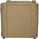 Ver imagem 3 de Kit 3 Poltronas Mila Pé de Plástico Cromado - Nude Suede