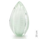 Ver imagem 2 de Vaso Pinha em Cristal Murano Branco - São Marcos 20cm