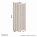 Ver imagem 4 de Painel Ripado para TV até 48 Polegadas 120x250cm Aruá CabeCasa MadeiraOriginals Off White