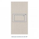 Ver imagem 5 de Painel Ripado para TV até 48 Polegadas 120x250cm Aruá CabeCasa MadeiraOriginals Off White
