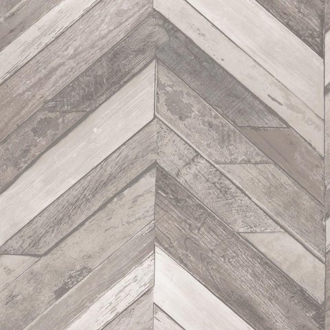 Papel de Parede Exposure Ep3403 Painel de Madeira Chevron - Rolo: 10m X 0,53m
