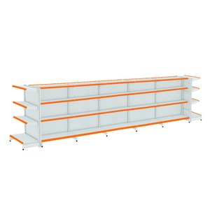 Gondola Centro 137 Fit Ate 5 Metros 2 Ponta Branco 48b Pe Laranja