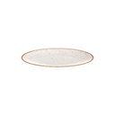 Ver imagem 4 de Conjunto de 12 Pratos Raso Rústico Marrom em Porcelana Decorada 25 Cm - Tramontina 96980012