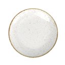Ver imagem 3 de Conjunto de 12 Pratos Raso Rústico Marrom em Porcelana Decorada 25 Cm - Tramontina 96980012