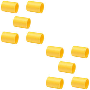 Kit10 Luva Conduite 1" Amarela