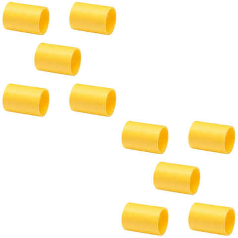 Kit10 Luva Conduite 1" Amarela