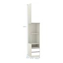 Ver imagem 3 de Mesa de Cabeceira Direito 1 Porta 2 Gavetas Prime Plus Luciane
