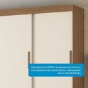 Ver mais imagens de Guarda Roupa Casal 194,40 3 Portas 9 Gavetas Dante Estilo Mm Jatoba Areia
