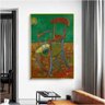 Quadro Decorativo Van Gogh Cadeira De Gaughin:90x60 cm/PRETA - 6
