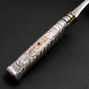 Ver imagem 4 de Conjunto de Talheres Ouro e Prata - 12 Peças