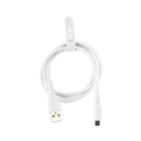 Ver imagem 2 de Cabo Usb para Micro Usb Maketech 1mt 2.4a Branco Ca-127a