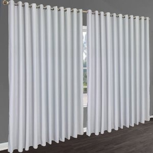 cortina para apartamento varao Turin 2,80 x 2,40 branco