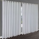 Ver imagem 1 de cortina para apartamento varao Turin 2,80 x 2,40 branco