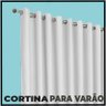 cortina para apartamento varao Turin 2,80 x 2,40 branco - 4