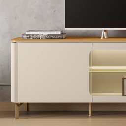 Rack Santorini Led Tauari/off White 240cm - 5