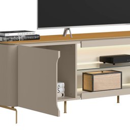 Rack Santorini Led Tauari/off White 240cm - 4