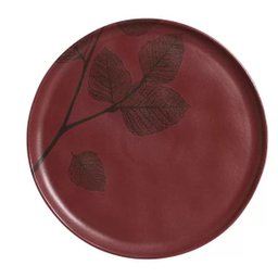 Prato Raso Bio Eco Vinho Ø27cm - 1