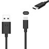 Cabo Usb Nylon 1m para Samsung M12 - Compatível Preto - 3