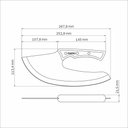 Ver imagem 5 de Cortador Multiuso Tramontina Churrasco Black Aço Inox Cabo de Madeira Tramontina