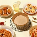 Ver imagem 7 de Formas Assadeiras Descartável Paras Air Fryers Antiaderente Redonda 50uni