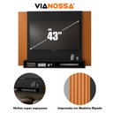 Ver imagem 3 de Painel Tokyo para Tv de até 43 Polegadas com 2 Nichos - Vianossa: Preto/naturale