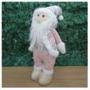 Ver imagem 3 de Boneco Natal Papai Noel Rosa Natalino 42cm