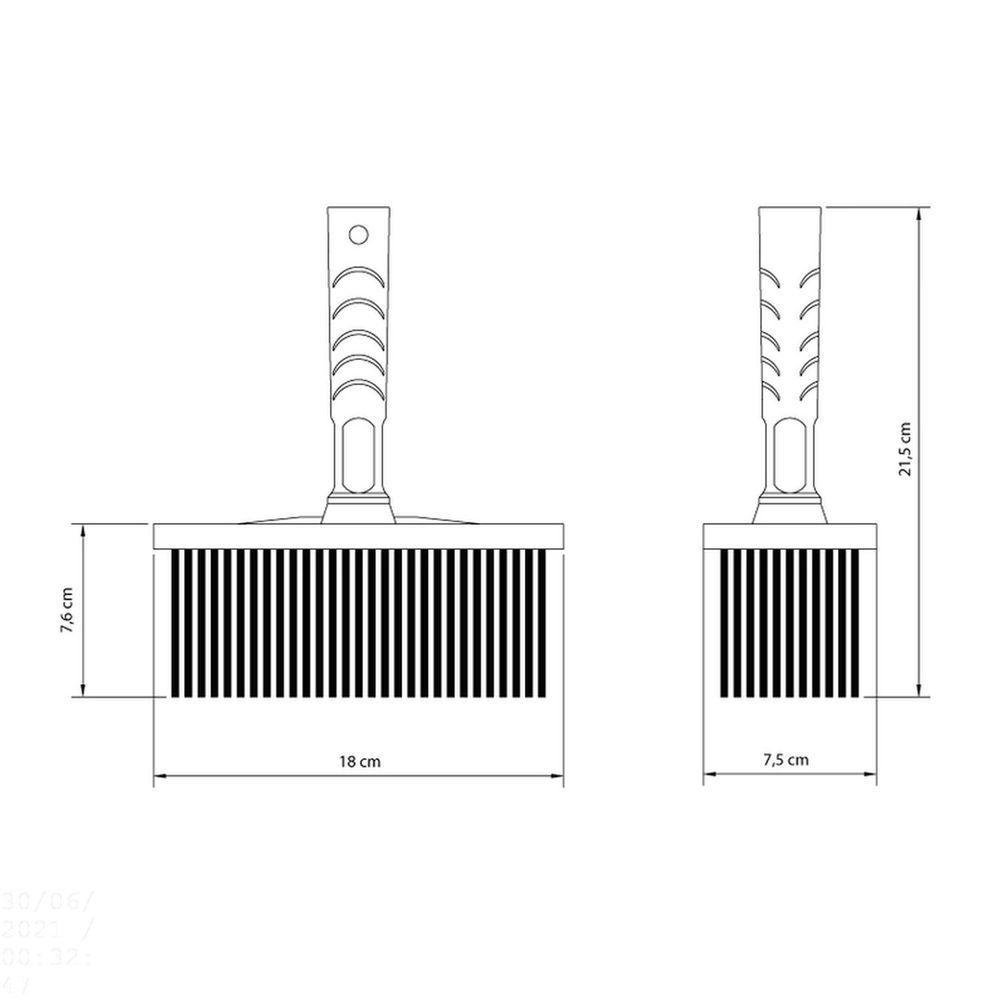 Broxa Retangular 180x80 Mm Tramontina com Corpo Injetado Tramontina - 3