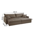 Ver imagem 6 de Sofá Cama Flora 02 Módulos de 90cm Br 15cm Meu Sofá Online