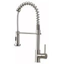 Ver imagem 1 de Torneira Gourmet Monocomando Cozinha Luxo Inox Misturador Agua Fria Quente Mesa Pia Bancada Area Ext