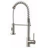 Torneira Gourmet Monocomando Cozinha Luxo Inox Misturador Agua Fria Quente Mesa Pia Bancada Area Ext - 1