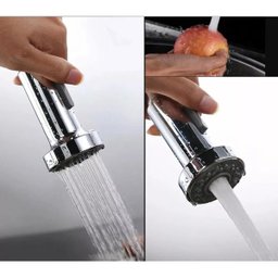 Torneira Gourmet Monocomando Cozinha Luxo Inox Misturador Agua Fria Quente Mesa Pia Bancada Area Ext - 4