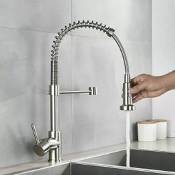 Torneira Gourmet Monocomando Cozinha Luxo Inox Misturador Agua Fria Quente Mesa Pia Bancada Area Ext - 2