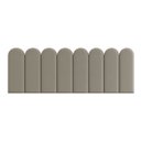 Ver imagem 6 de Cabeceira Queen Size Design Nuvem 45x20cm 8 Placas em Suede:azul Marinho