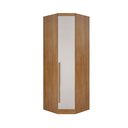 Ver imagem 4 de Modulo Canto Obliquo de Casal Safira para Guarda-roupa em Mdf com 01 Porta Clic Móveis