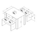Ver imagem 5 de Bancada Atividade de Crianças com Dois Banquinhos 100% Mdf