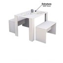 Ver imagem 3 de Bancada Atividade de Crianças com Dois Banquinhos 100% Mdf