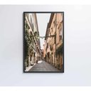 Ver imagem 7 de Quadro Rua Estreita 40x60 Cm Adesivo Fotográfico