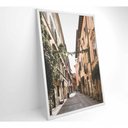 Ver imagem 4 de Quadro Rua Estreita 40x60 Cm Adesivo Fotográfico