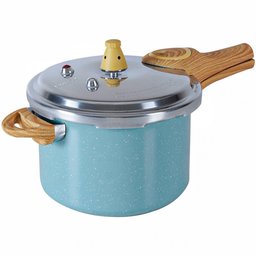 Panela de Pressão Antiaderente Brinox 4,2l Indução Ceramic Life Verde Botanika 4952/108 - 1