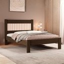 Ver imagem 5 de Cama Casal Mdf 199x145 Cm Bela Chocolate Off Decmade