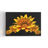 Quadro Gazânia Flor Amarela e Laranja Canvas 100x70cm - 1