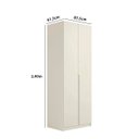 Ver imagem 4 de Guarda Roupa Bend em Mdf 87,5x240cm 2 Portas 3 Gavetas Luna C854