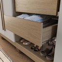 Ver imagem 5 de Guarda Roupa Casal 06 Portas Arraial Rimo - Jequitibá/offwhite