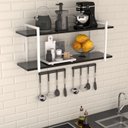 Ver imagem 3 de Nicho Industrial Decorativo para Cozinha 60cm Bp F.gnd