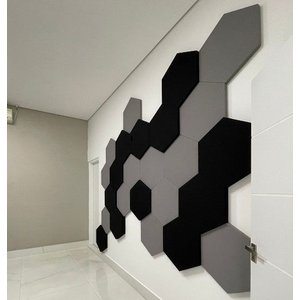 Painel Acústico Hexagonal Bl Acoustic 2201 (kit com 10 Unidades)